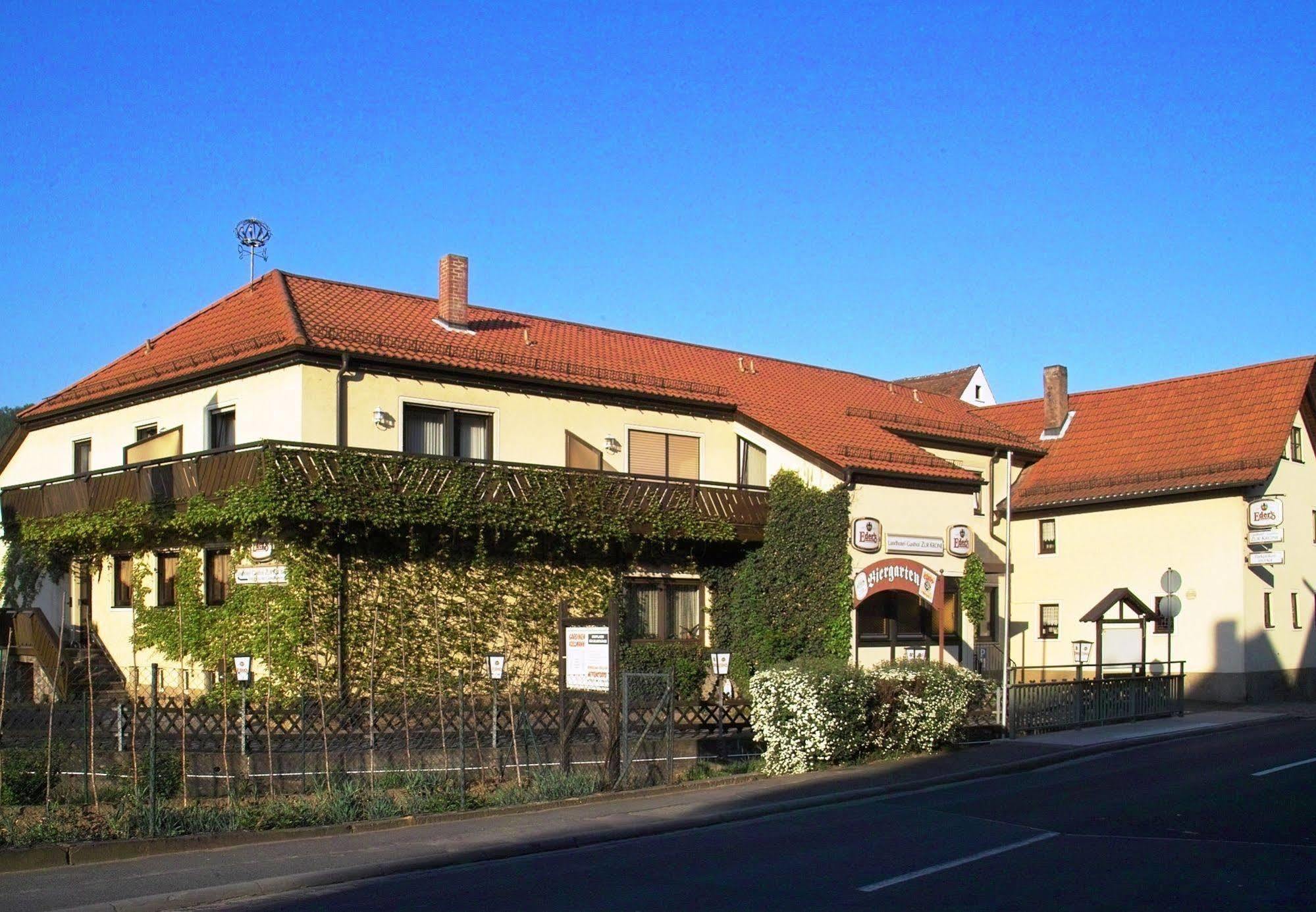 Gasthof Zur Krone Leidersbach Exteriör bild